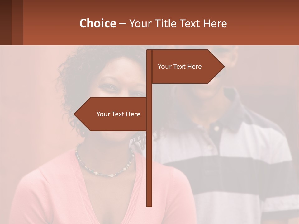 Adult Rose Singleparent PowerPoint Template