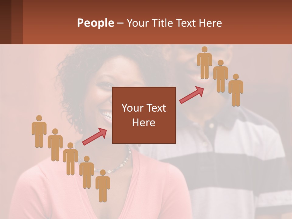 Adult Rose Singleparent PowerPoint Template