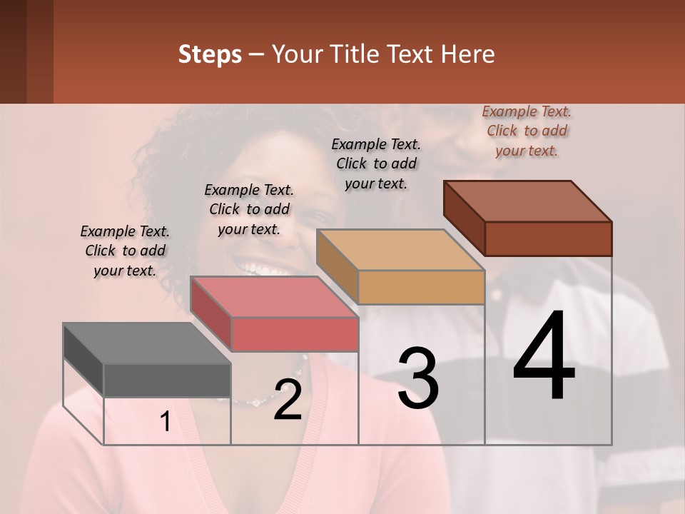 Adult Rose Singleparent PowerPoint Template