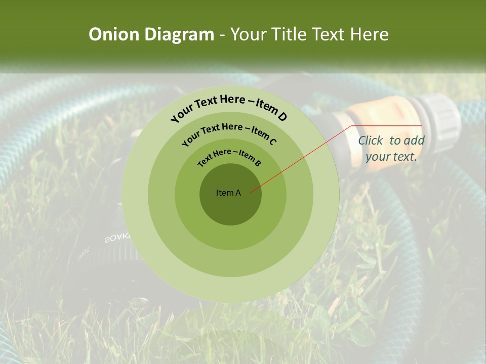 Tube Grass Water PowerPoint Template