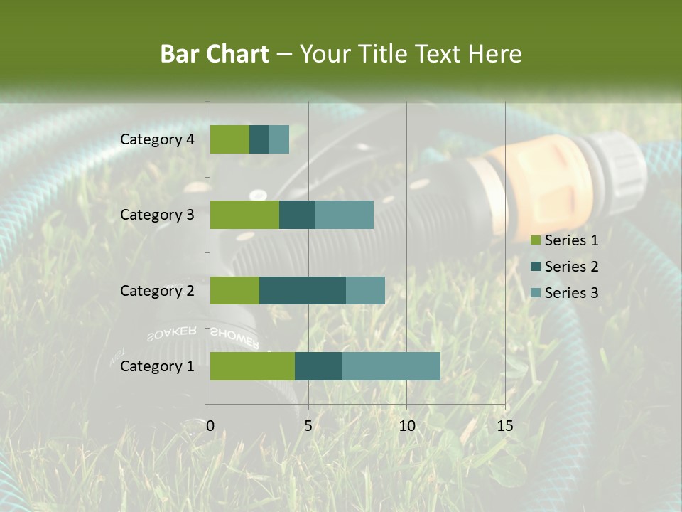 Tube Grass Water PowerPoint Template