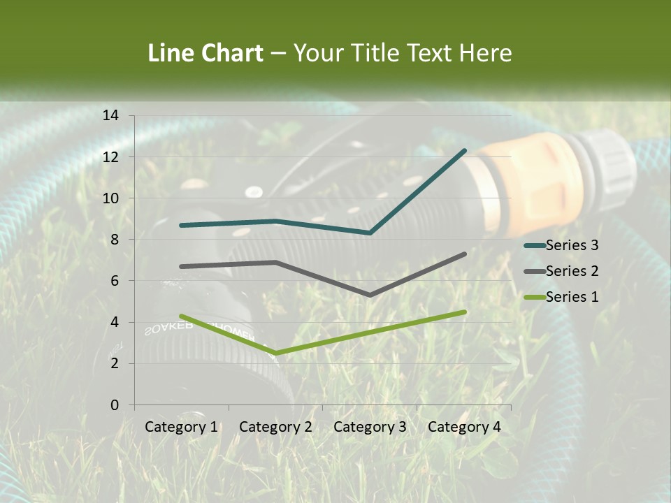 Tube Grass Water PowerPoint Template