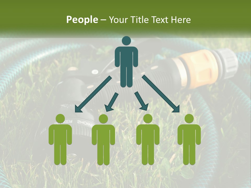 Tube Grass Water PowerPoint Template