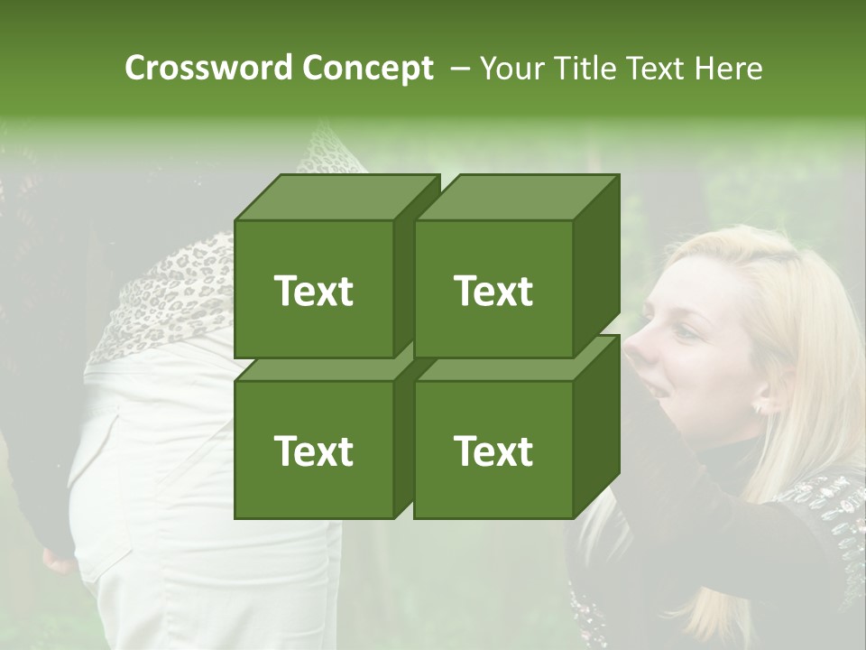Looking Togetherness Care PowerPoint Template