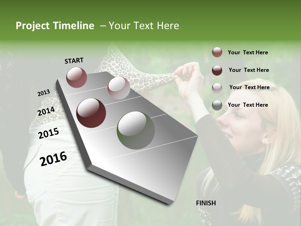 Looking Togetherness Care PowerPoint Template