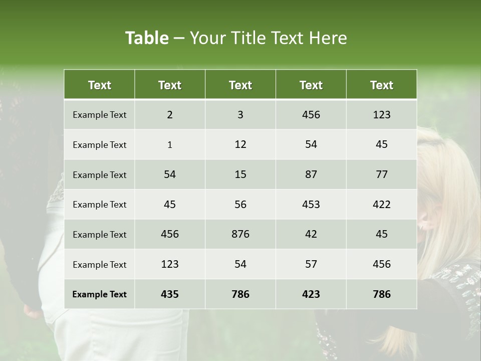 Looking Togetherness Care PowerPoint Template