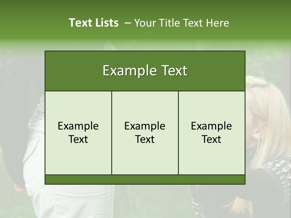 Looking Togetherness Care PowerPoint Template