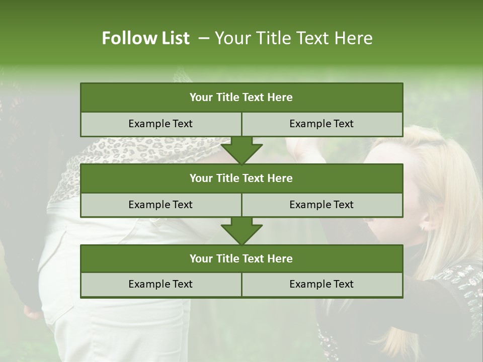 Looking Togetherness Care PowerPoint Template