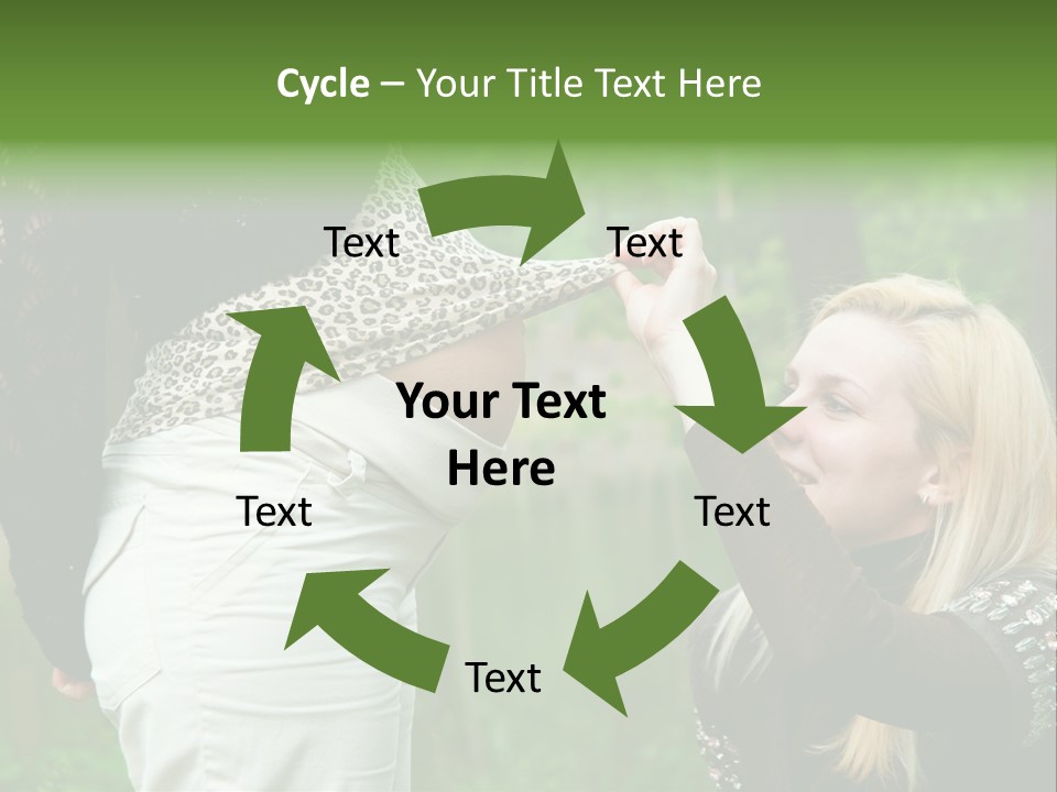 Looking Togetherness Care PowerPoint Template