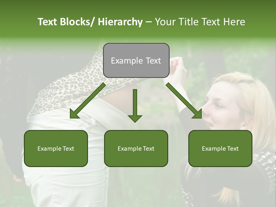 Looking Togetherness Care PowerPoint Template