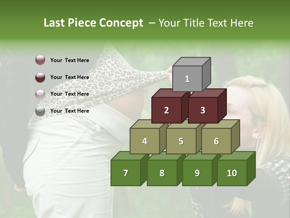 Looking Togetherness Care PowerPoint Template