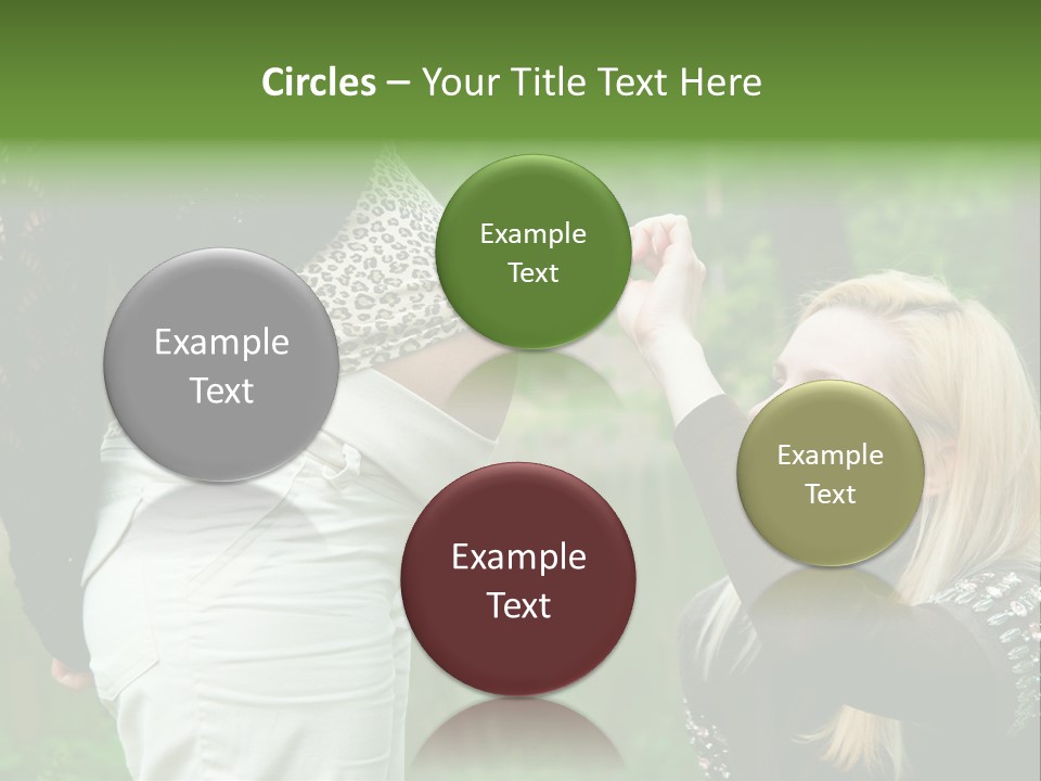 Looking Togetherness Care PowerPoint Template