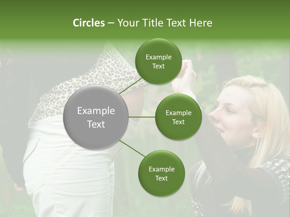 Looking Togetherness Care PowerPoint Template