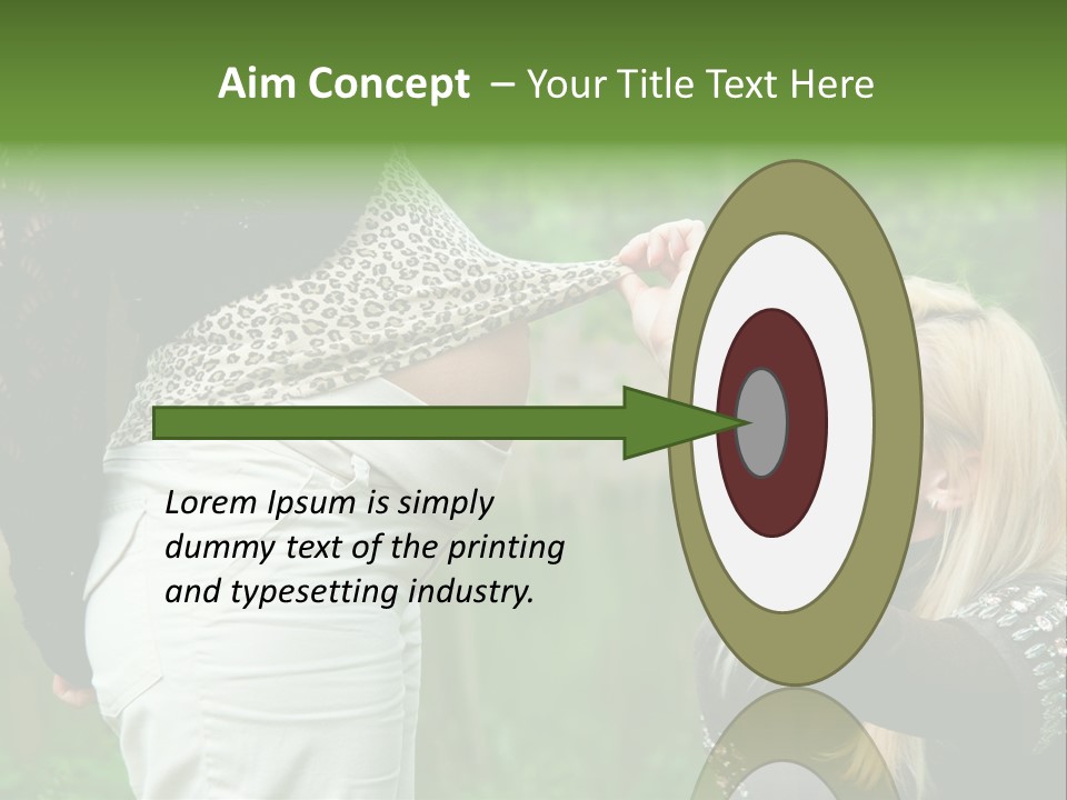 Looking Togetherness Care PowerPoint Template