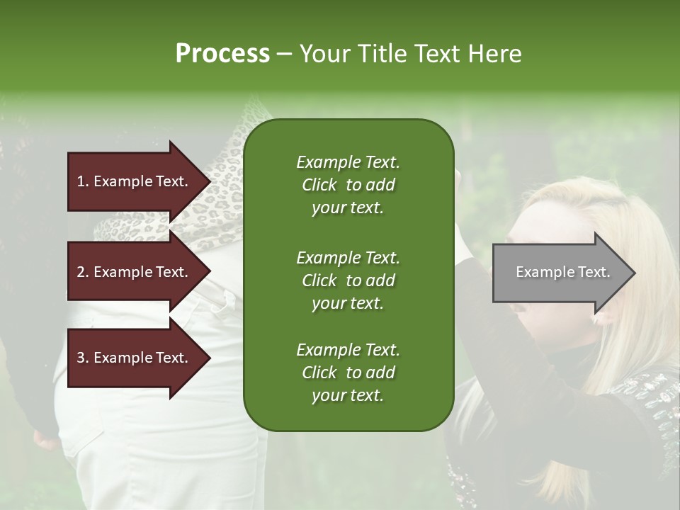 Looking Togetherness Care PowerPoint Template