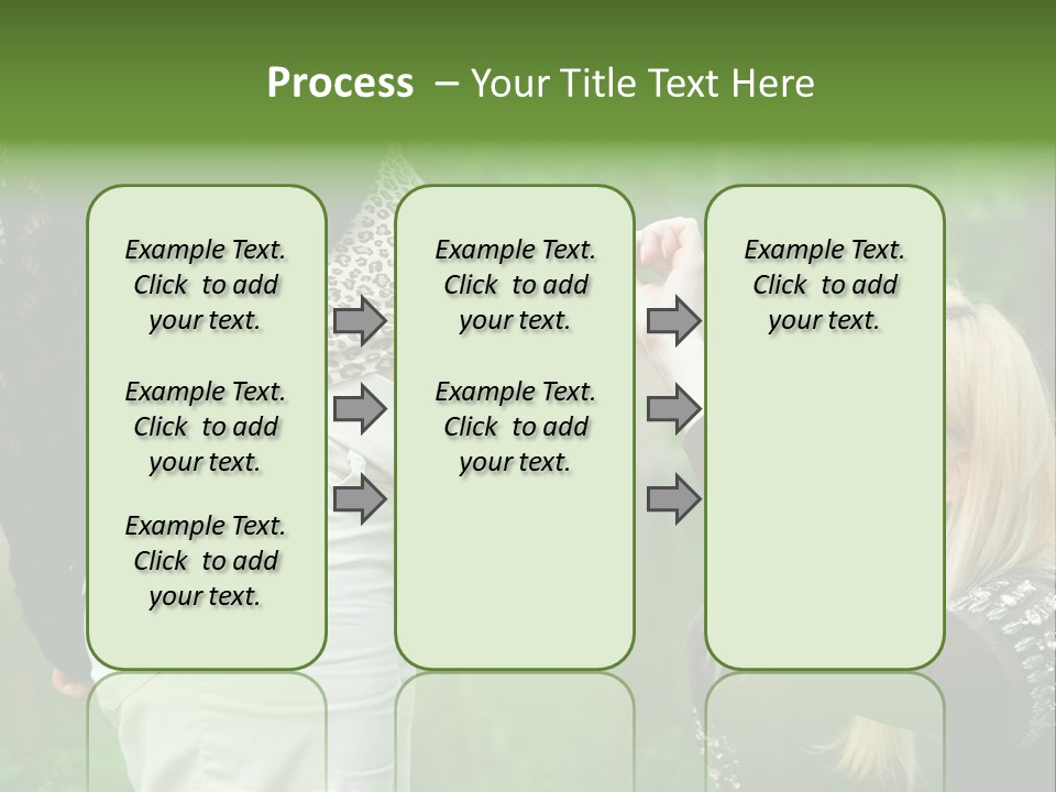 Looking Togetherness Care PowerPoint Template
