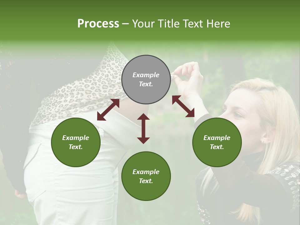 Looking Togetherness Care PowerPoint Template