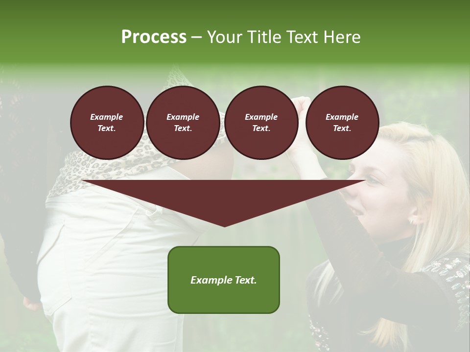 Looking Togetherness Care PowerPoint Template