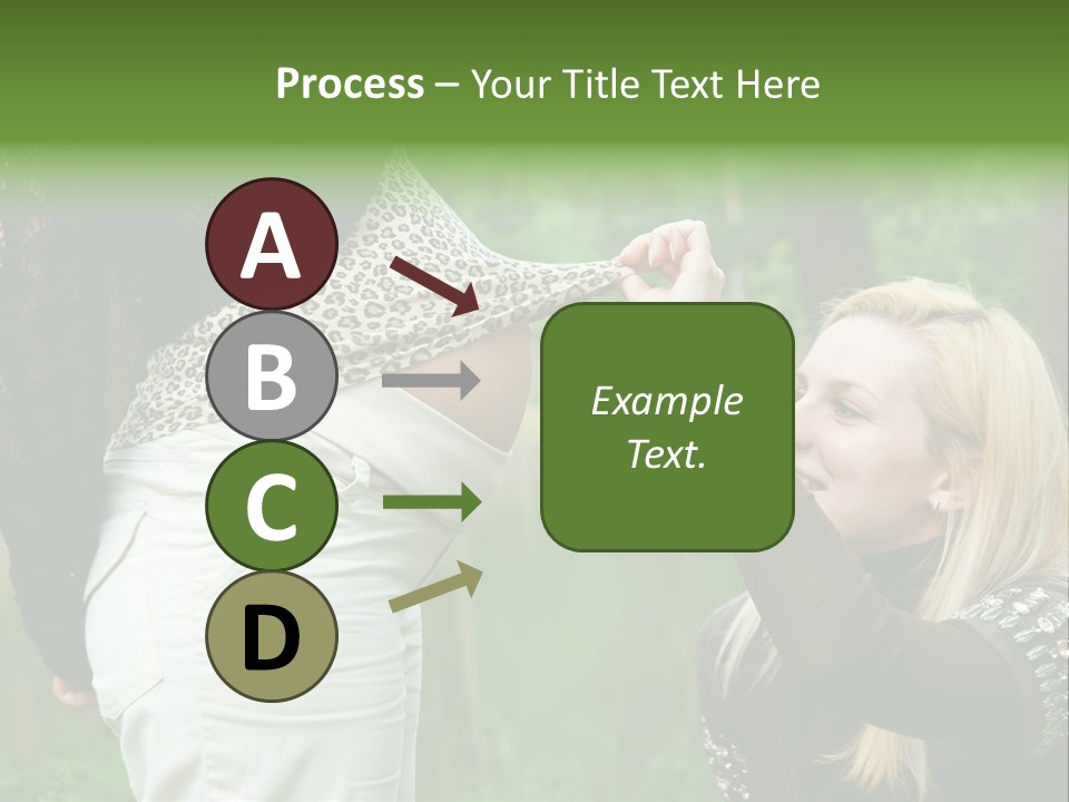 Looking Togetherness Care PowerPoint Template