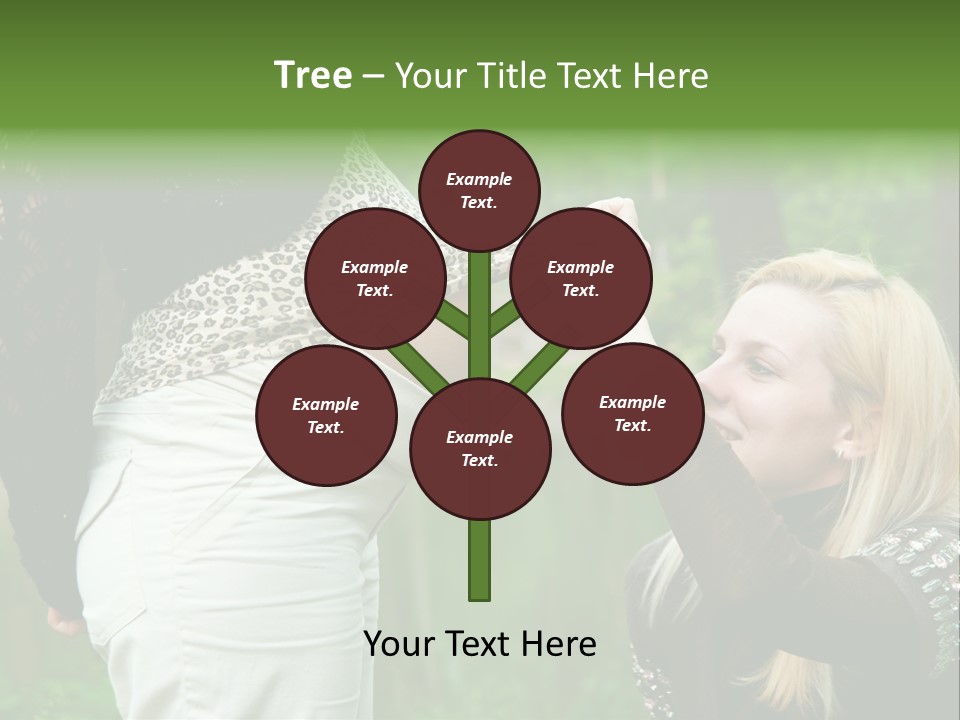 Looking Togetherness Care PowerPoint Template