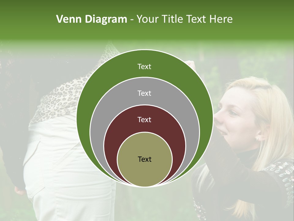 Looking Togetherness Care PowerPoint Template