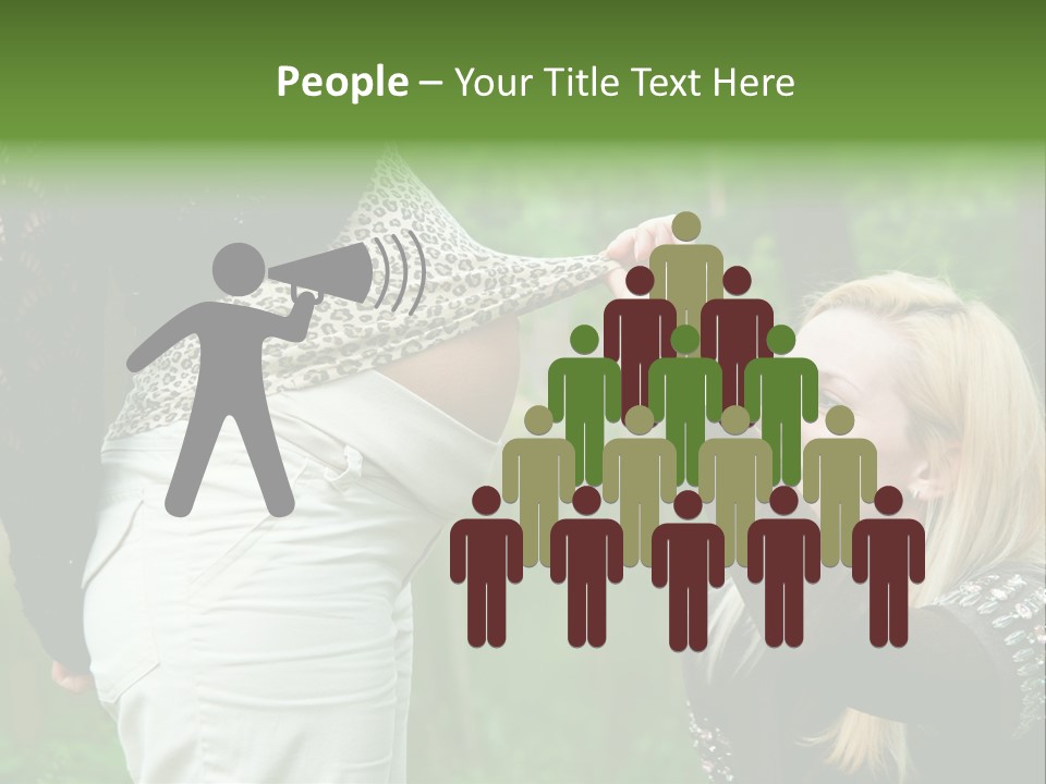 Looking Togetherness Care PowerPoint Template