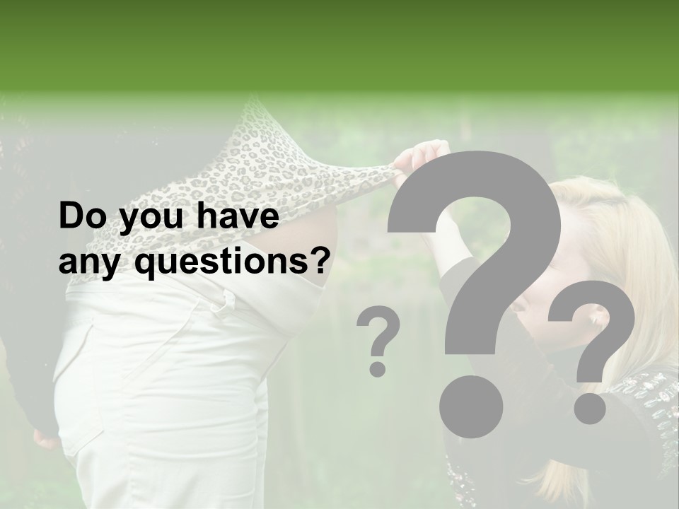 Looking Togetherness Care PowerPoint Template