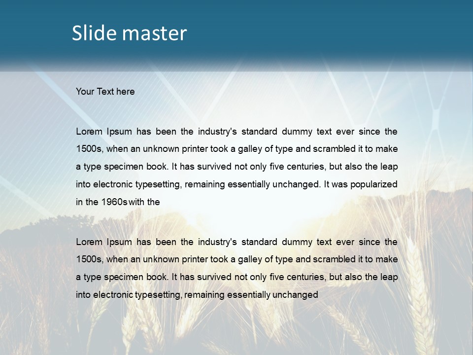 Ray Green Bright PowerPoint Template