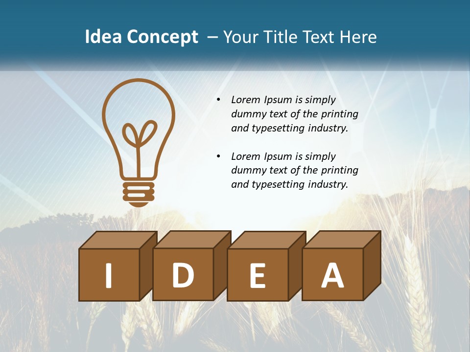 Ray Green Bright PowerPoint Template