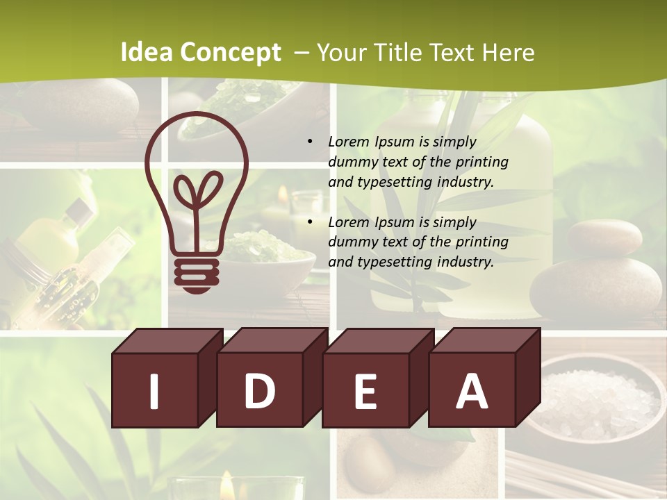 Life Essential Pebble PowerPoint Template