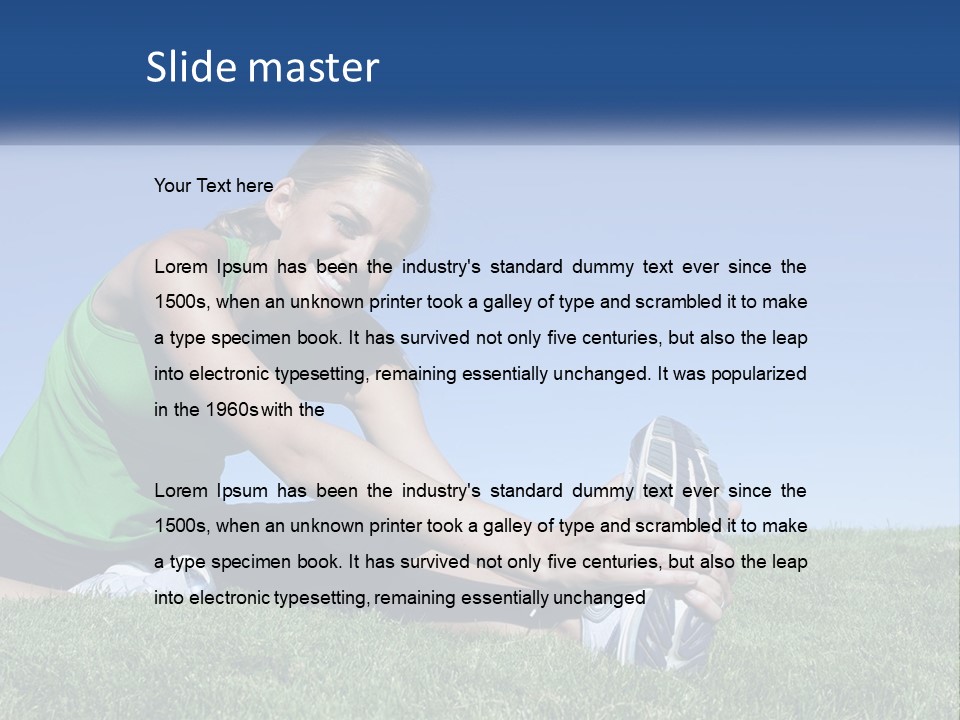 Beauty Training Wellbeing PowerPoint Template