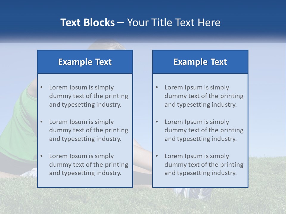 Beauty Training Wellbeing PowerPoint Template