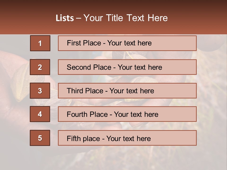 Aboriginal Tucker Edith River PowerPoint Template