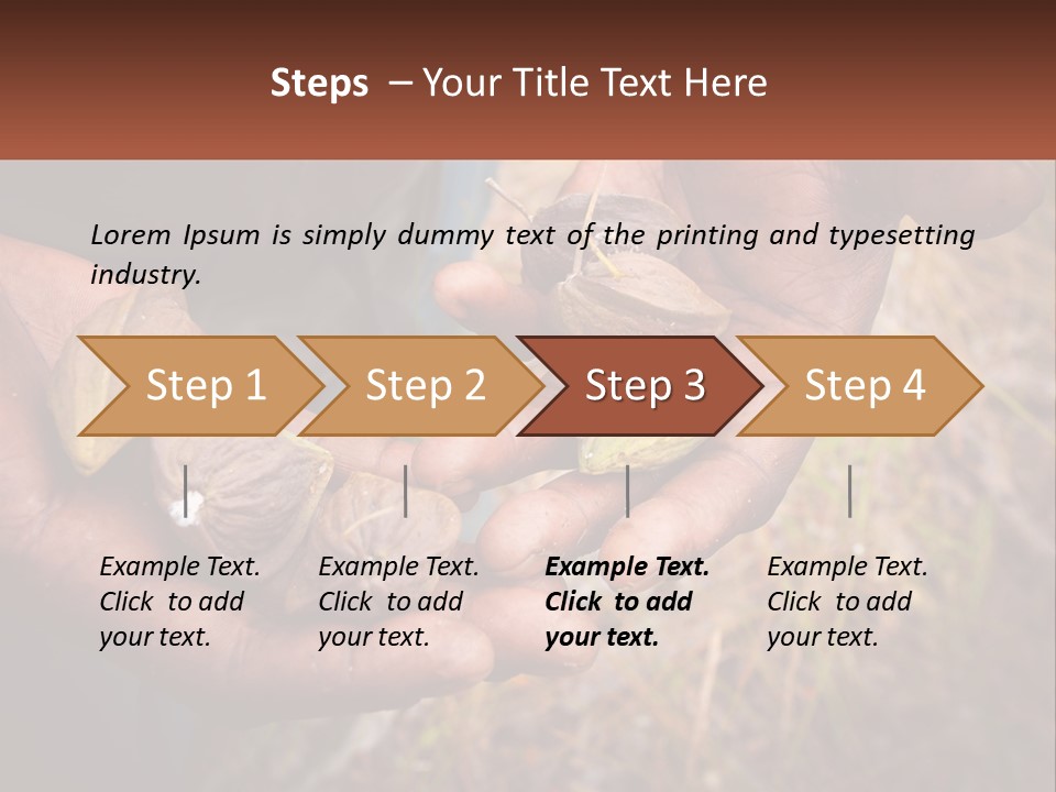 Aboriginal Tucker Edith River PowerPoint Template