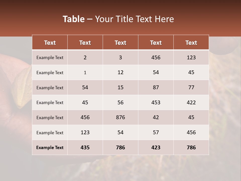 Aboriginal Tucker Edith River PowerPoint Template