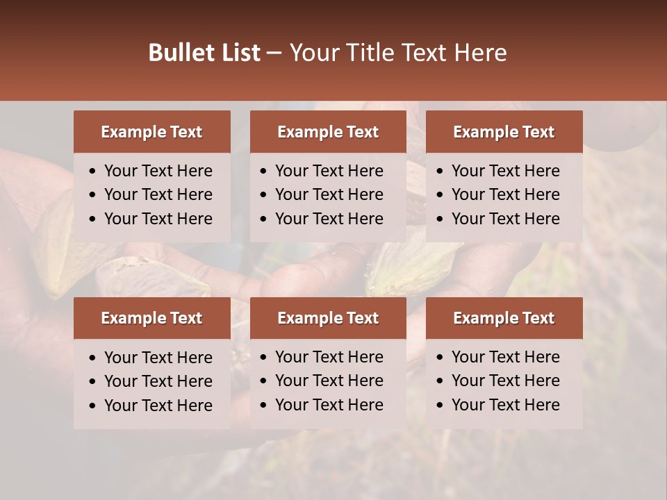 Aboriginal Tucker Edith River PowerPoint Template