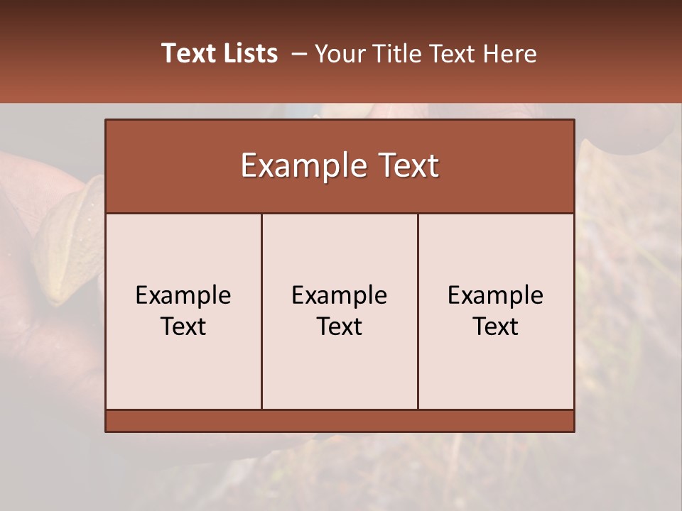 Aboriginal Tucker Edith River PowerPoint Template