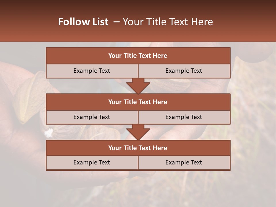 Aboriginal Tucker Edith River PowerPoint Template