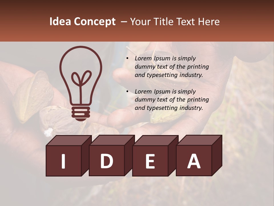 Aboriginal Tucker Edith River PowerPoint Template