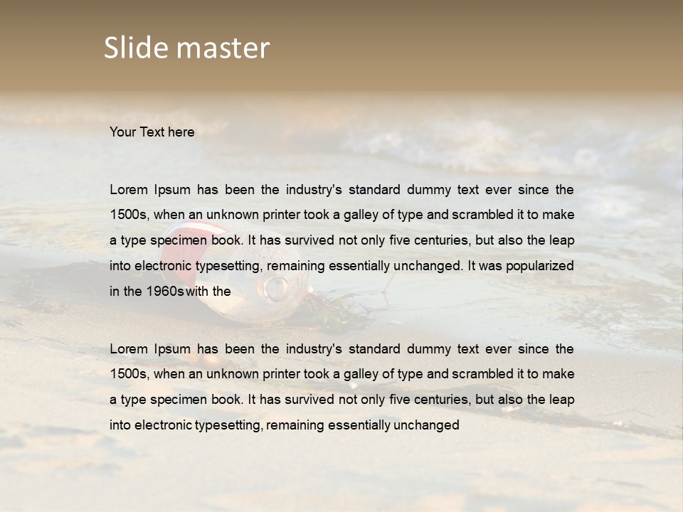 Pollution Ozone Clouds PowerPoint Template