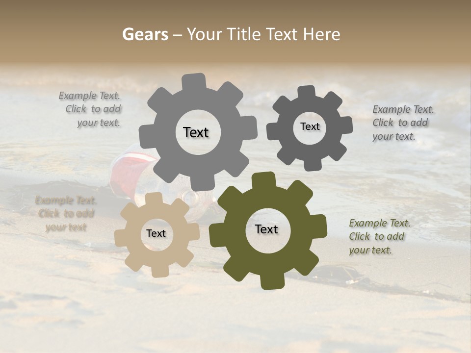 Pollution Ozone Clouds PowerPoint Template