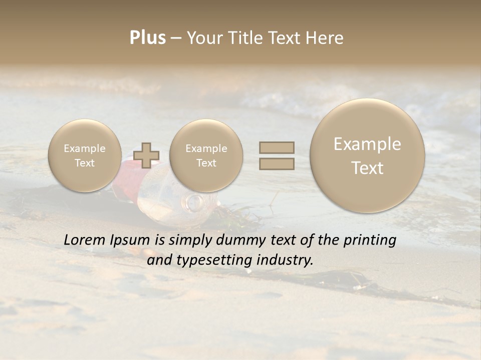Pollution Ozone Clouds PowerPoint Template