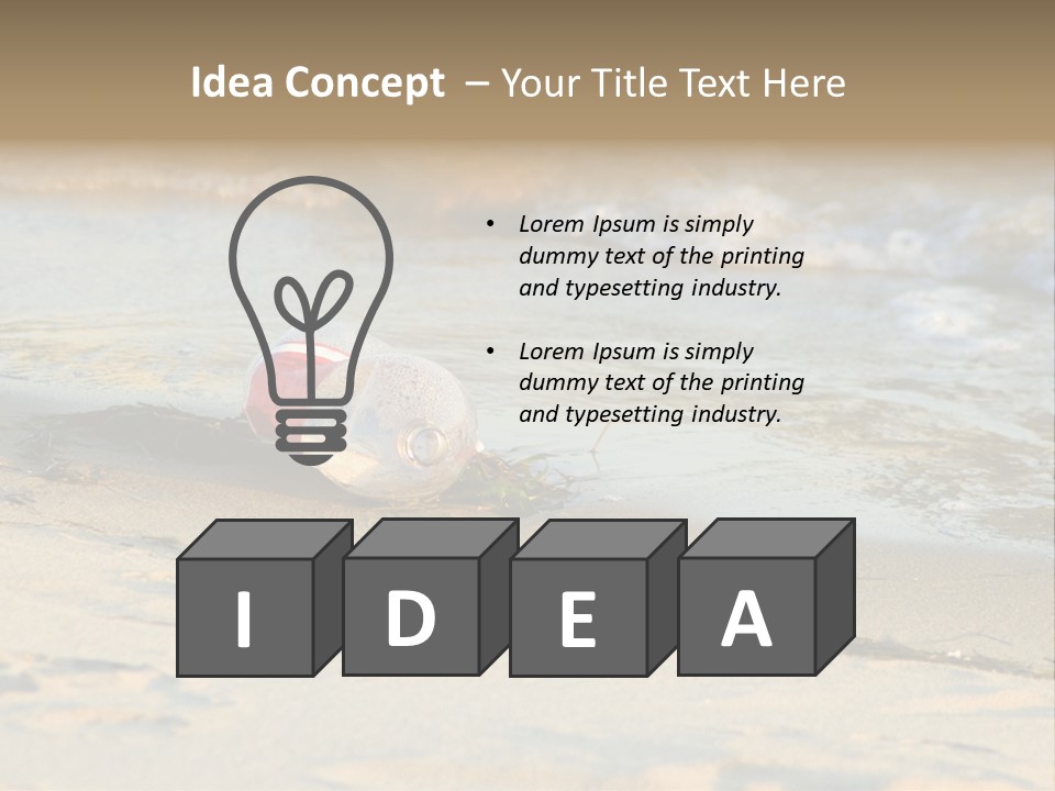 Pollution Ozone Clouds PowerPoint Template