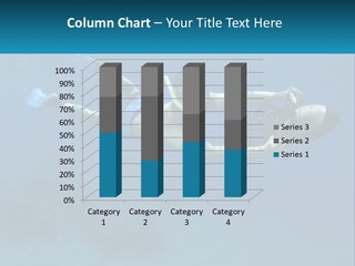 Scooter Landscape Coral PowerPoint Template