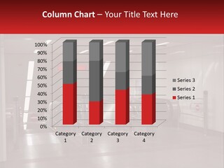 Floor Escalator Enter PowerPoint Template