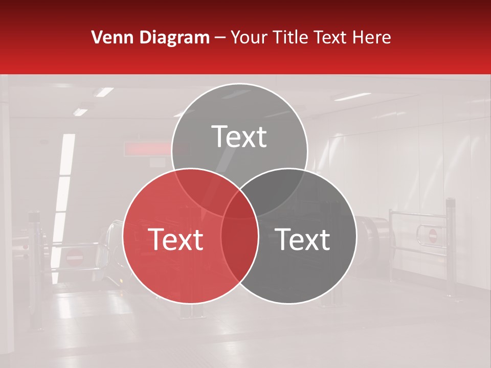 Floor Escalator Enter PowerPoint Template