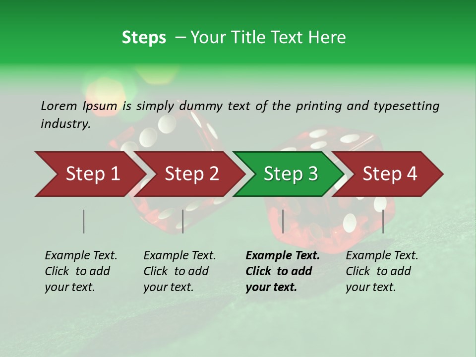 Strategy Casino Group PowerPoint Template