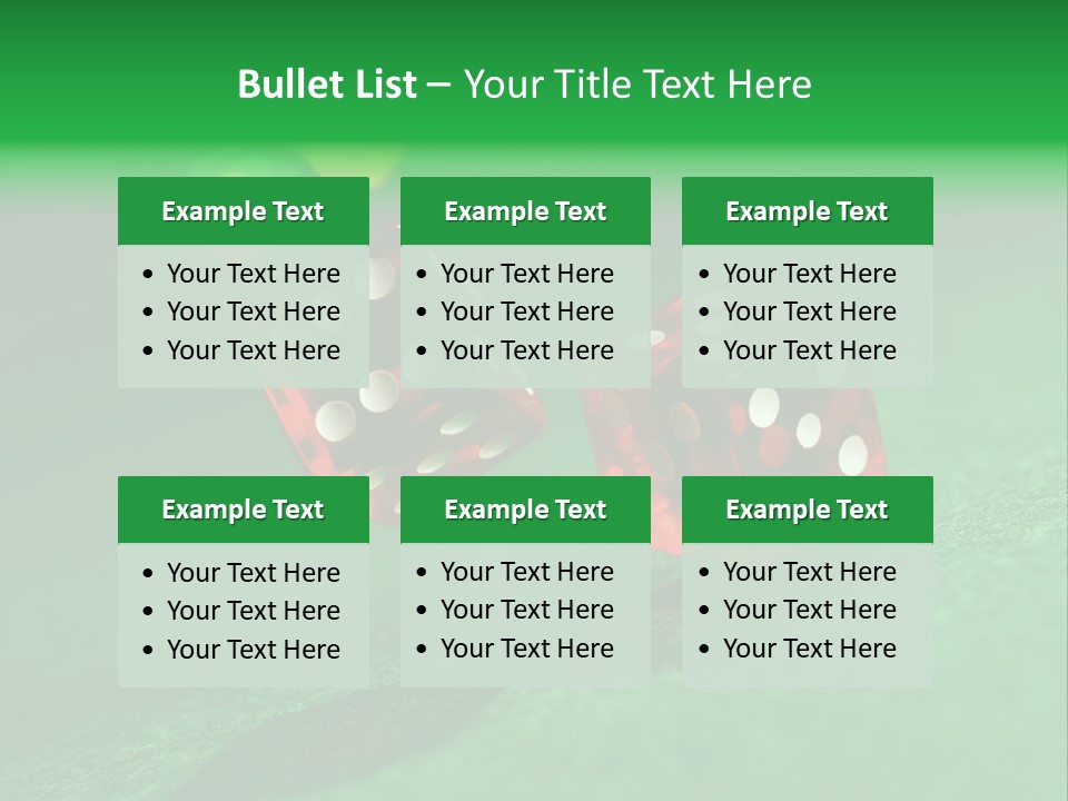 Strategy Casino Group PowerPoint Template