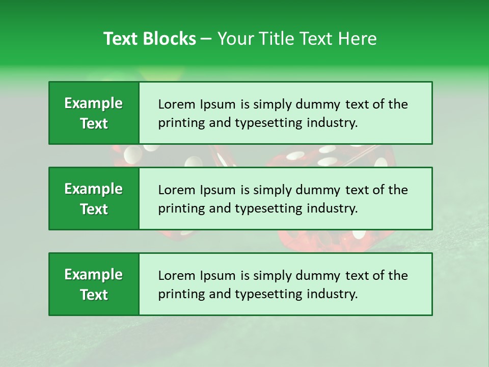 Strategy Casino Group PowerPoint Template