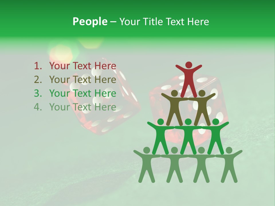 Strategy Casino Group PowerPoint Template